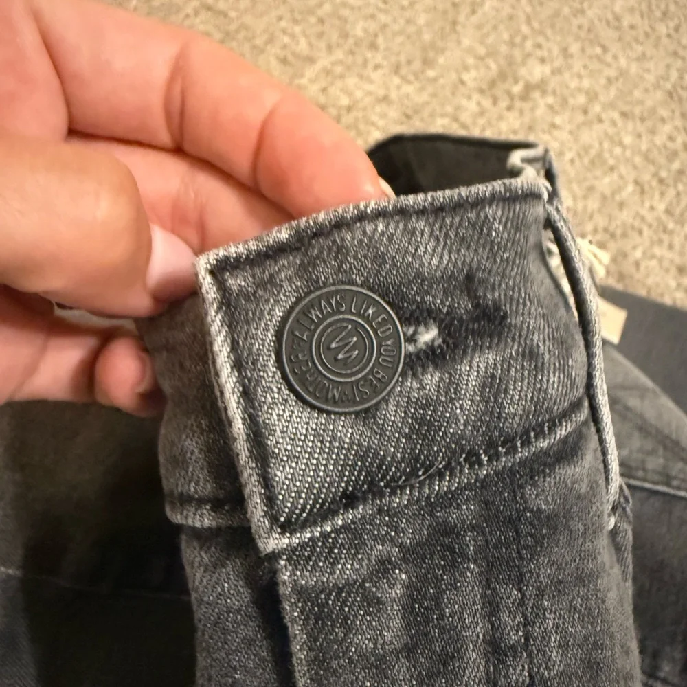 MOTHER Gray Flare Jeans - Subtle Fade